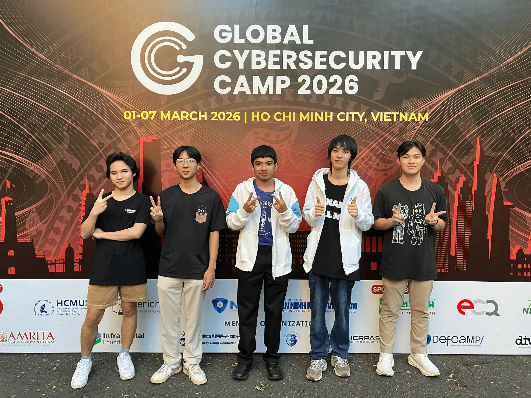ภาพประกอบบทความ Reconix Sponsors Thai Student Team at Global Cybersecurity Camp 2026 in Vietnam