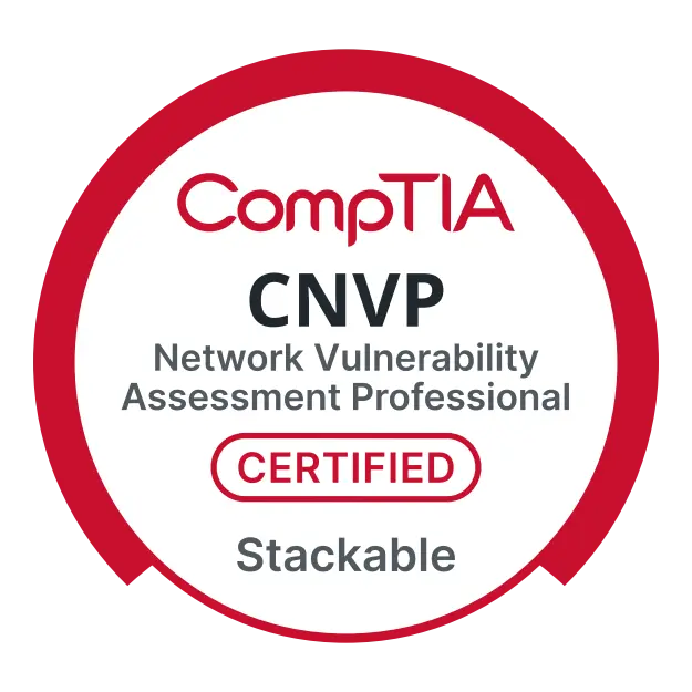 CompTIA Certified Network Vulnerability Professional (CNVP) logo