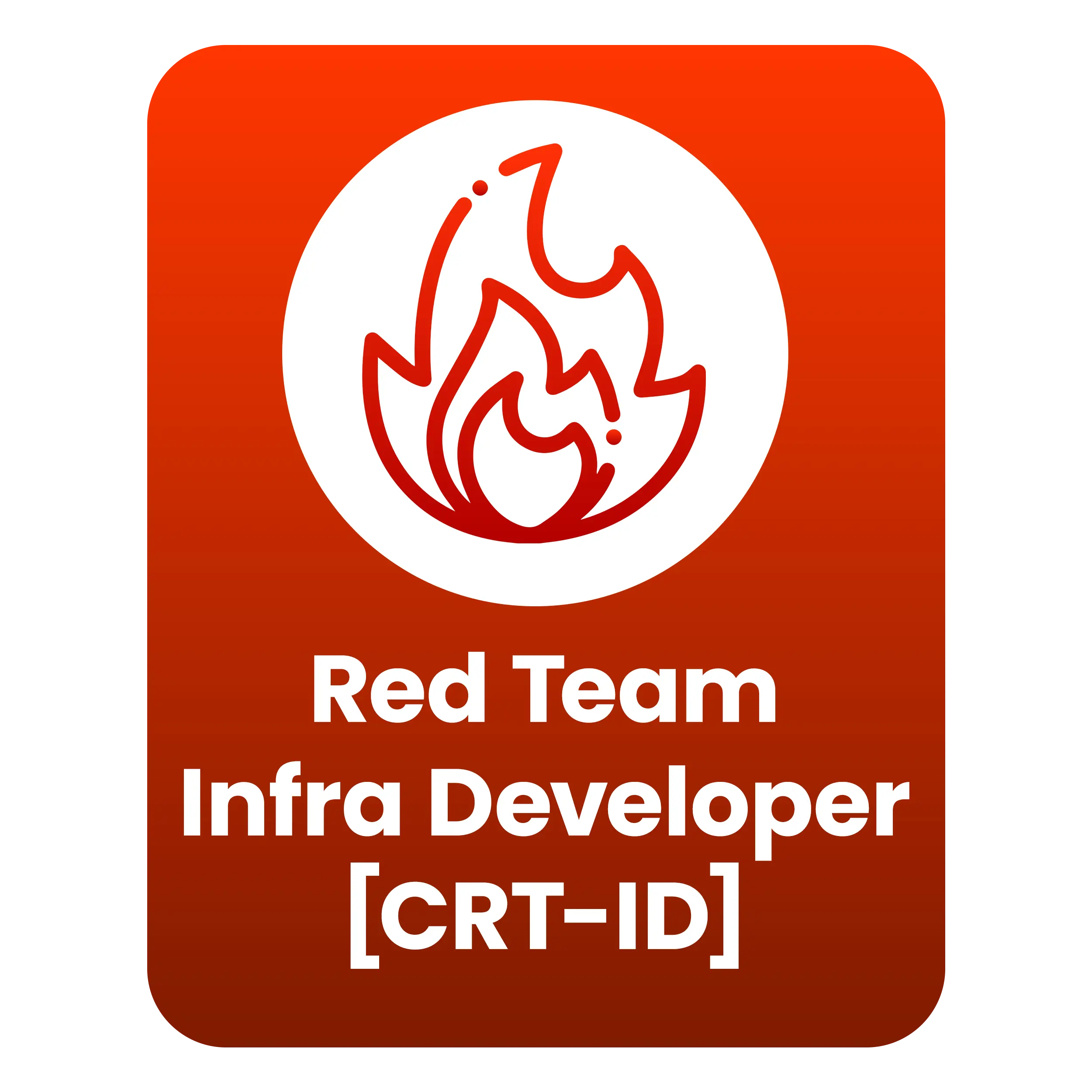 โลโก้ Certified Red Team Infra Developer (CRT-ID)