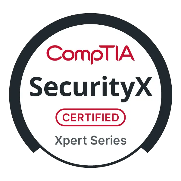 โลโก้ CompTIA SecurityX